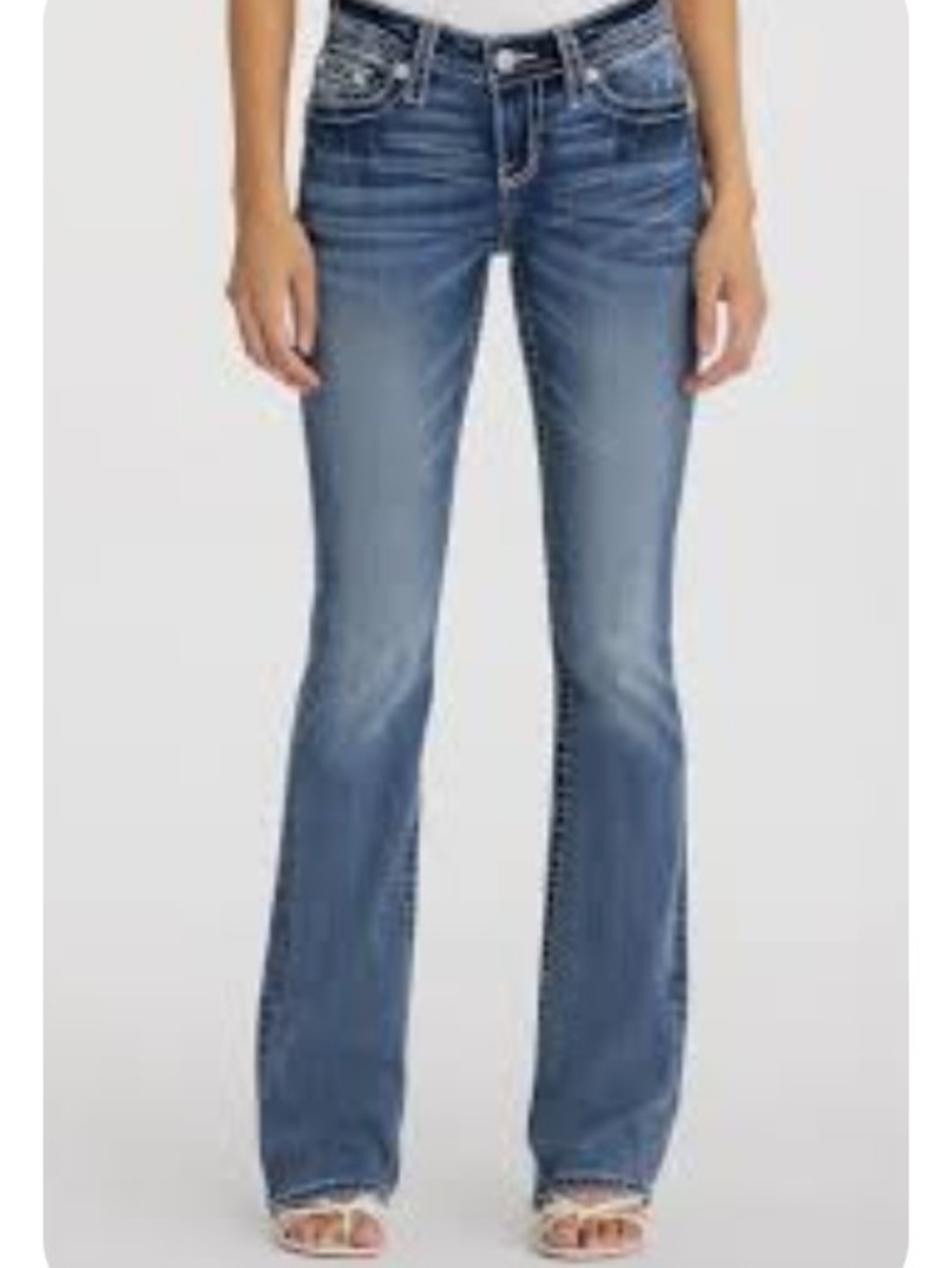 American Eagle Women's Mid Wash Bootcut Jeans